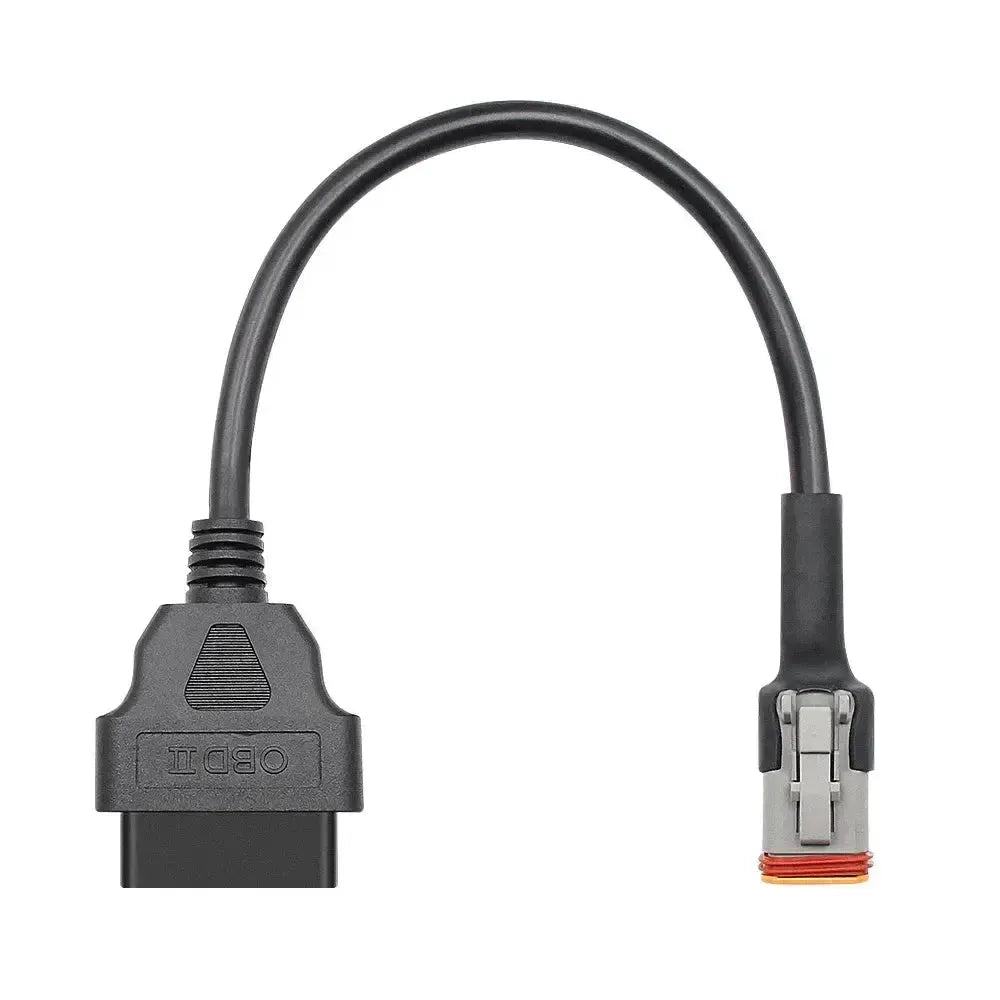 Harley-Davidson 4-pins OBD – 16-pins OBD2 Verloopkabel | Motorfiets