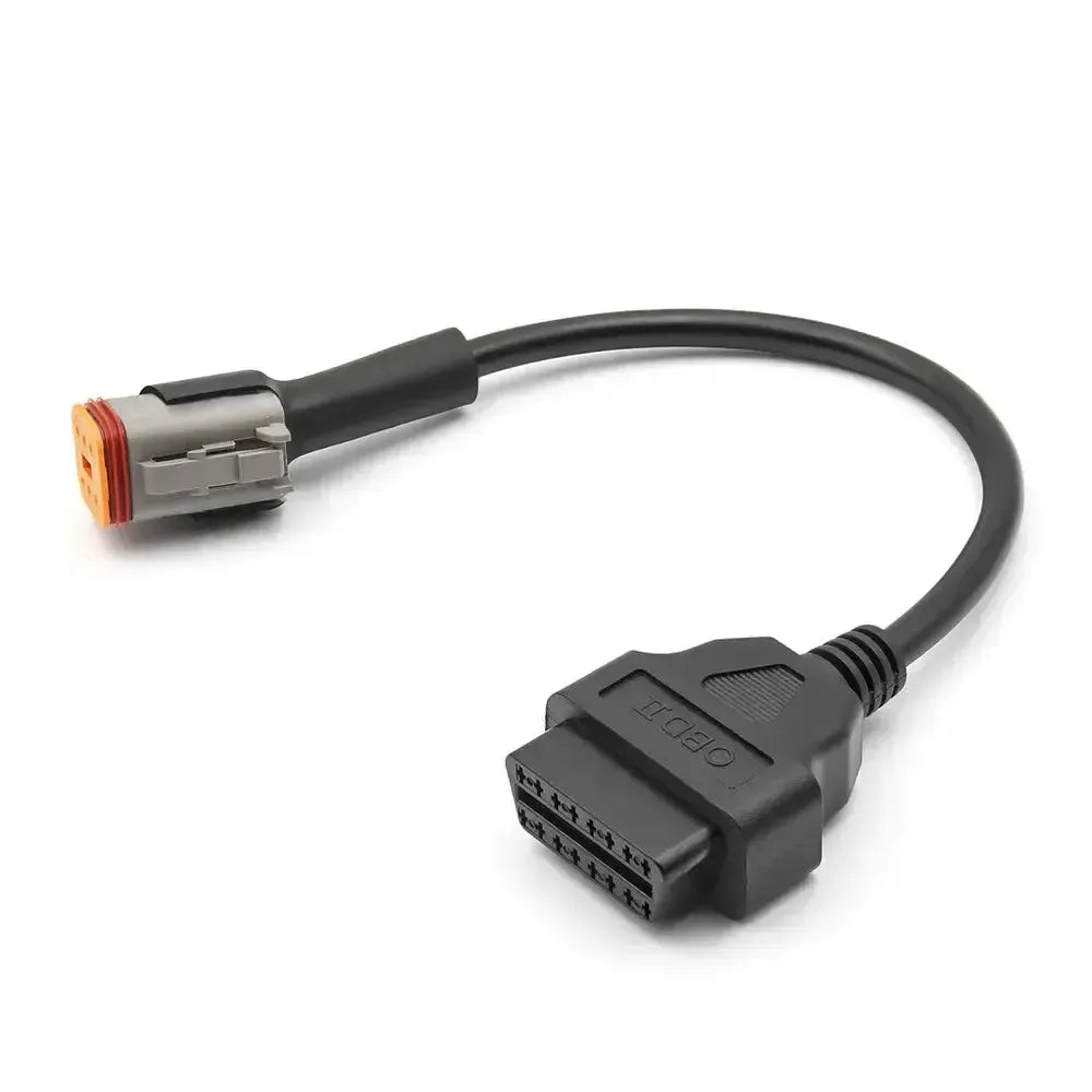 Harley-Davidson 6-pins OBD – 16-pins OBD2 Verloopkabel | Motorfiets