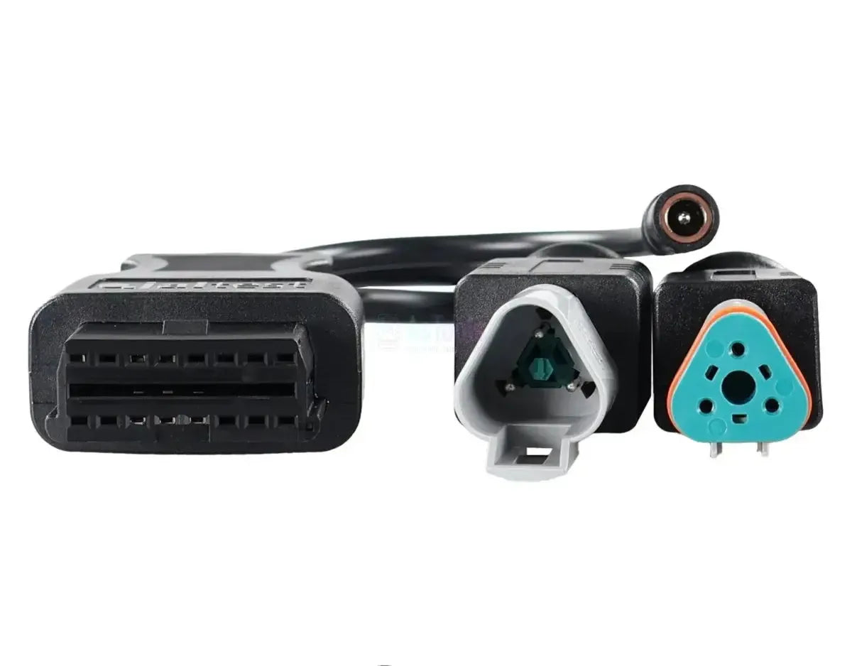 Jaltest (JDC216A9) | 3+3-pins J1939 - 16-pins OBD2 Verloopkabel | Bedrijfs- en Werkvoertuig