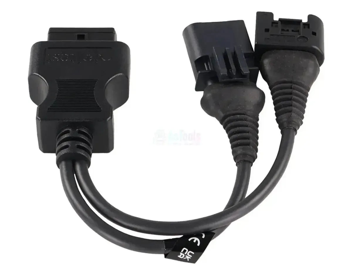 Jaltest (JDC567A) | AGCO Sisu 4+4-pins OBD - 16-pins OBD2 Verloopkabel | Landbouwvoertuig