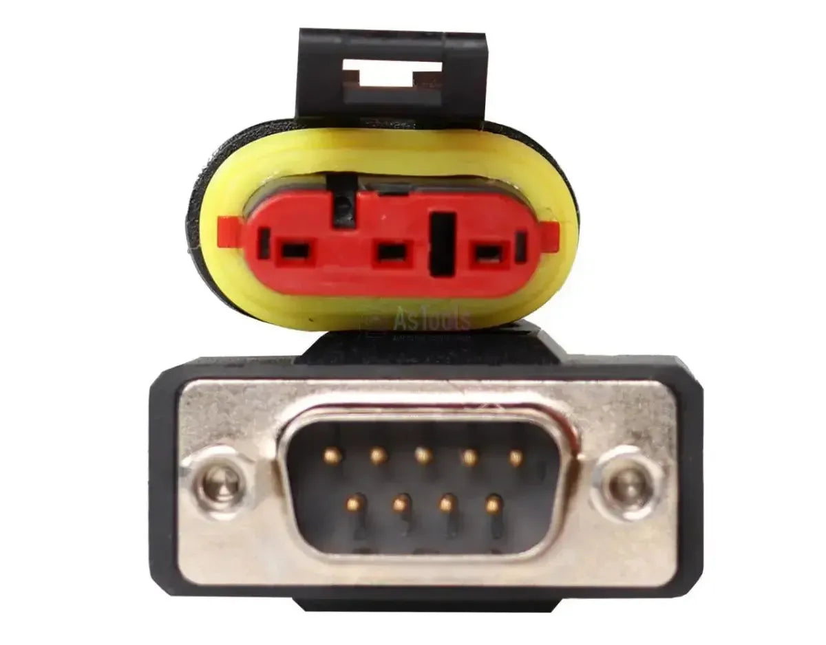 Jaltest (JDC515A) | Carraro 3+9-pins OBD - 16-pins OBD2 Verloopkabel | Landbouwvoertuig