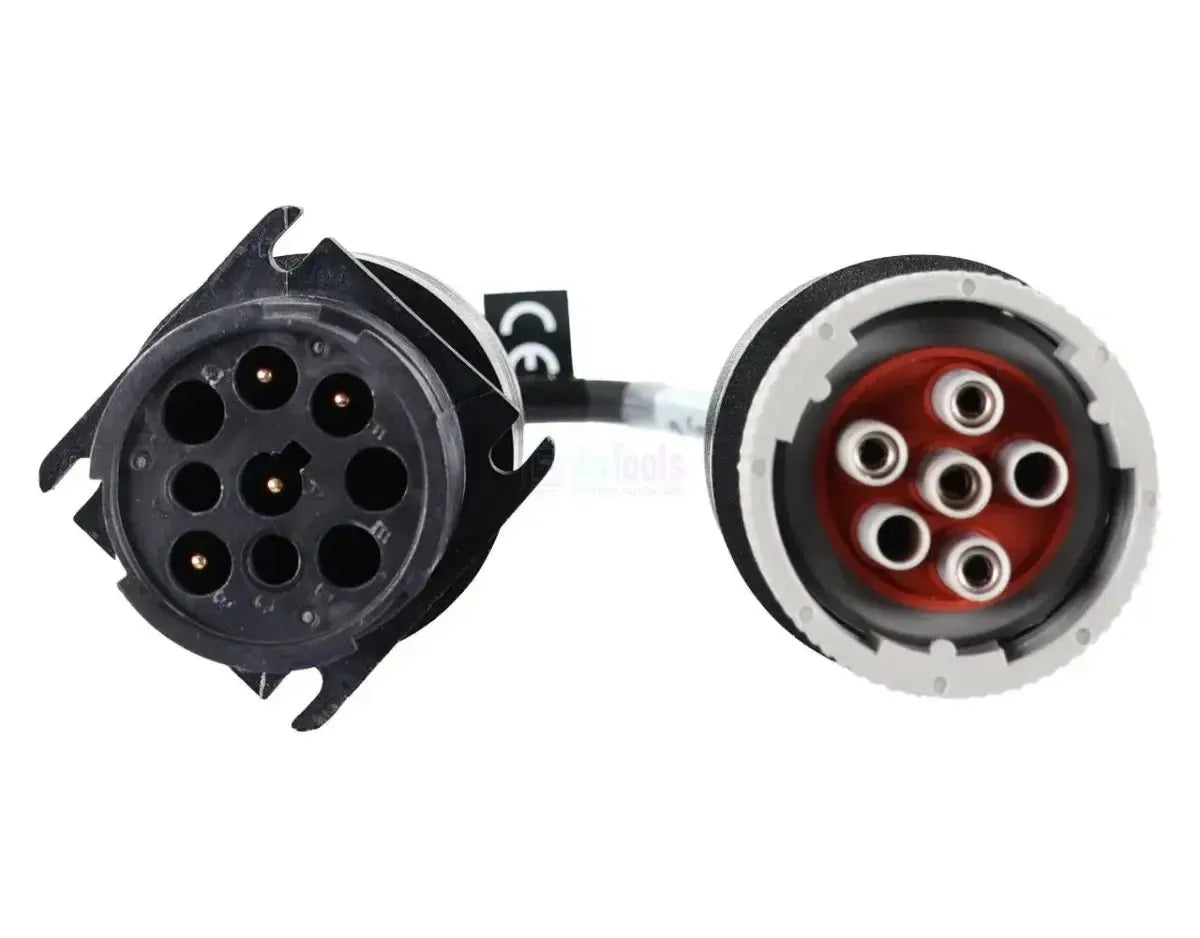 Jaltest (JDC211A) | Deutsch 6-pins – 9-pins J1939 Verloopkabel | Bedrijfs- en Werkvoertuig