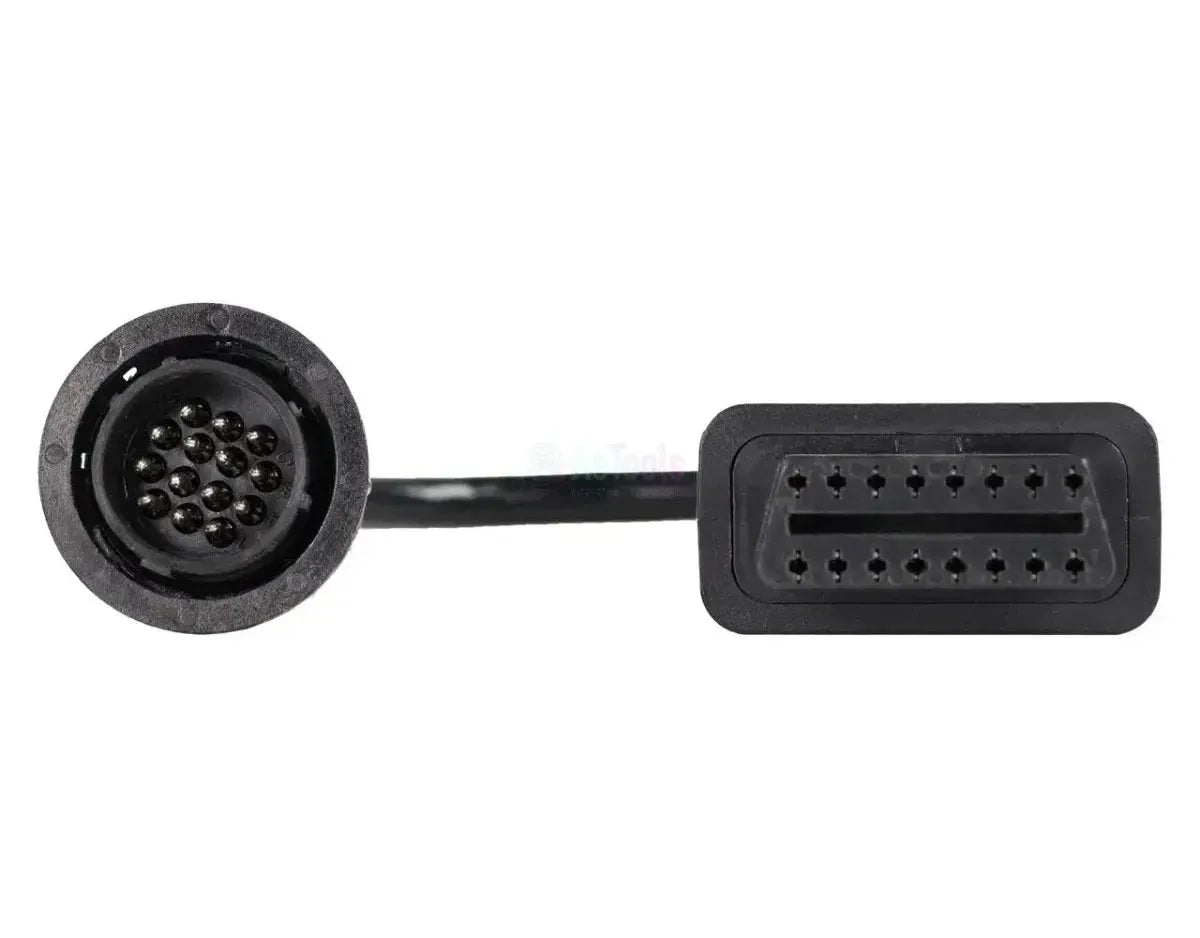 Jaltest (JDC512A) | Deutz-Fahr/Same/Lamborghini 14-pins OBD - 16-pins OBD2 Verloopkabel | Landbouwvoertuig