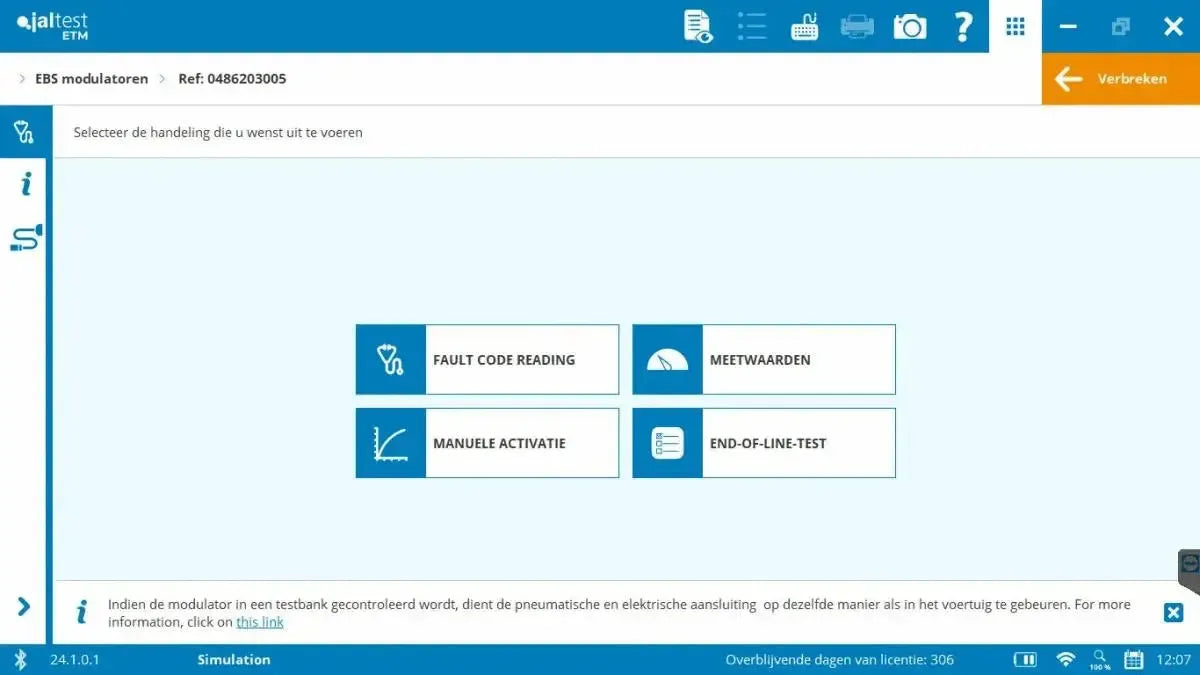 Jaltest (70001007) | ETM Interfacekabel V9 | Accessoires