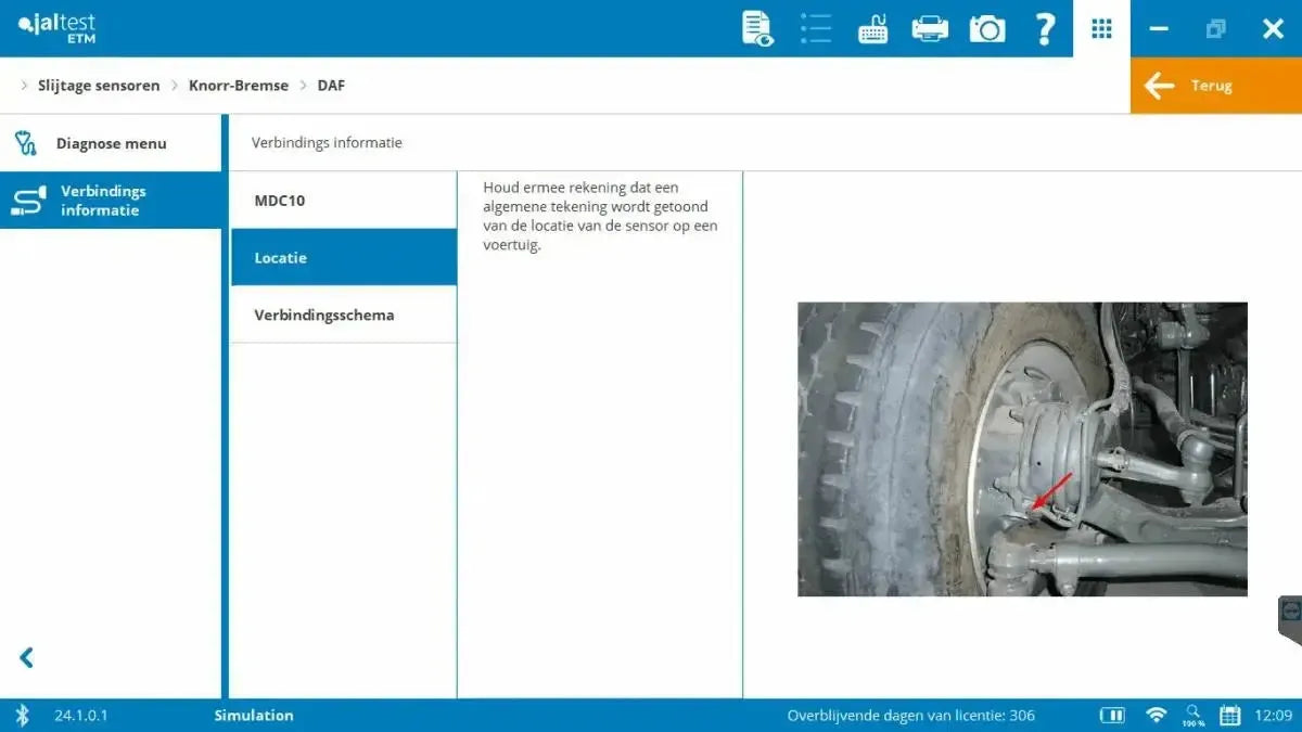 Jaltest (70001007) | ETM Interfacekabel V9 | Accessoires