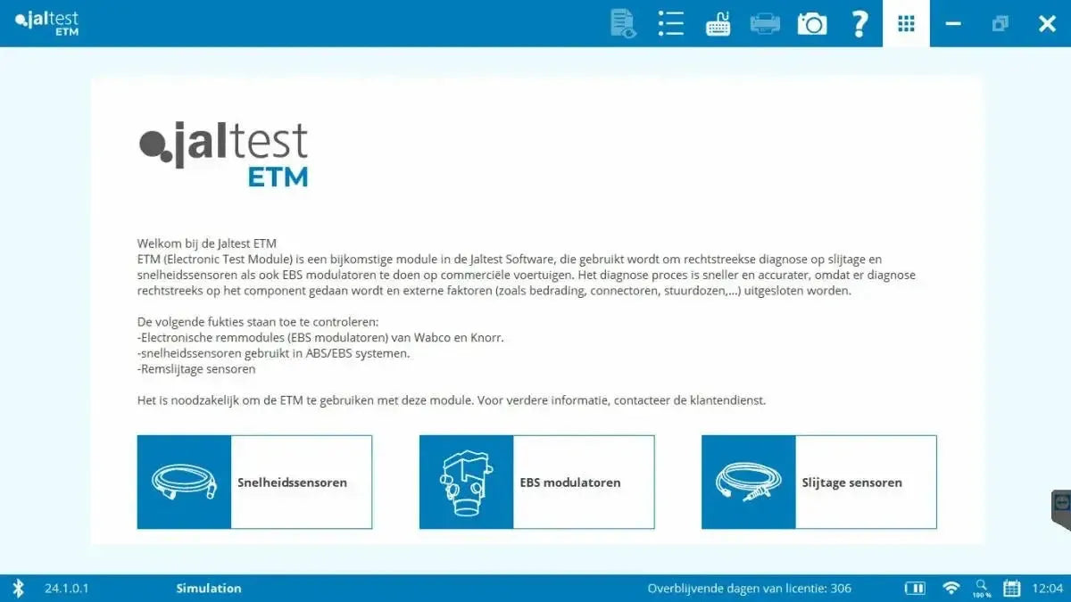Jaltest (70001007) | ETM Interfacekabel V9 | Accessoires