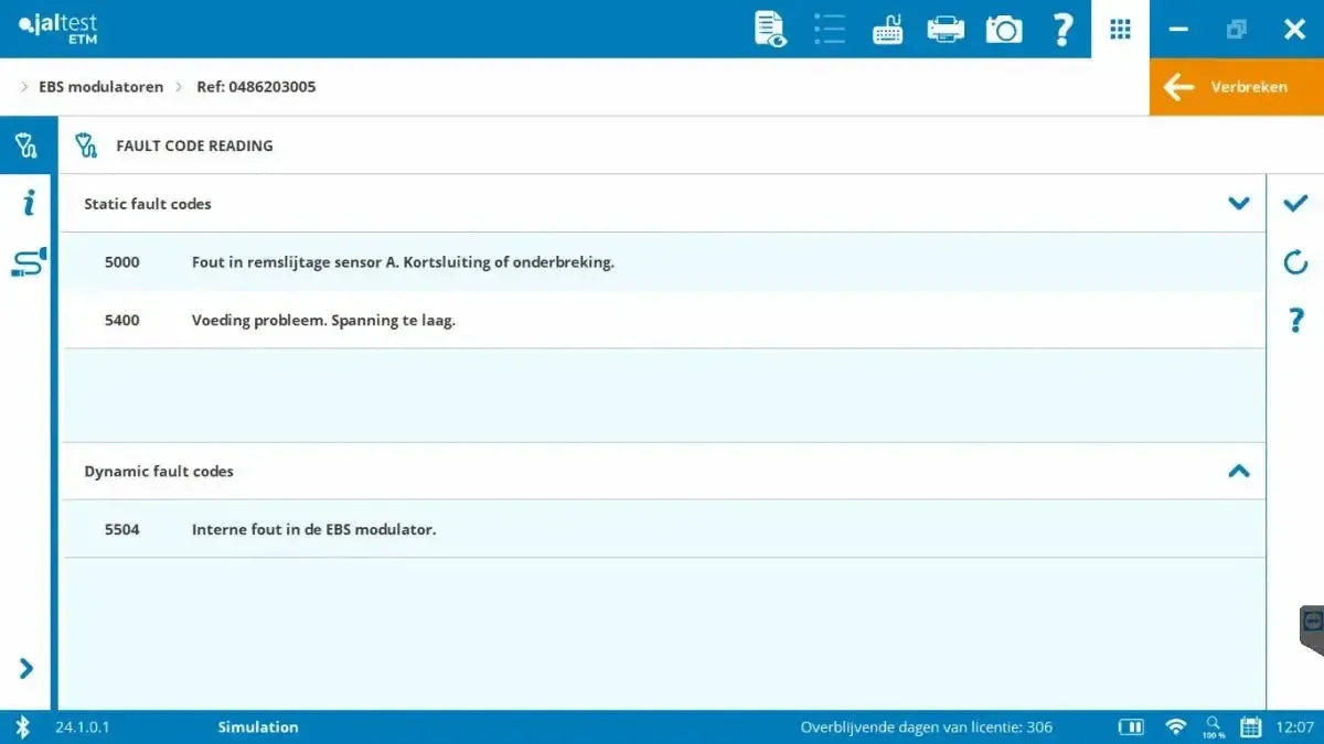Jaltest (70001007) | ETM Interfacekabel V9 | Accessoires