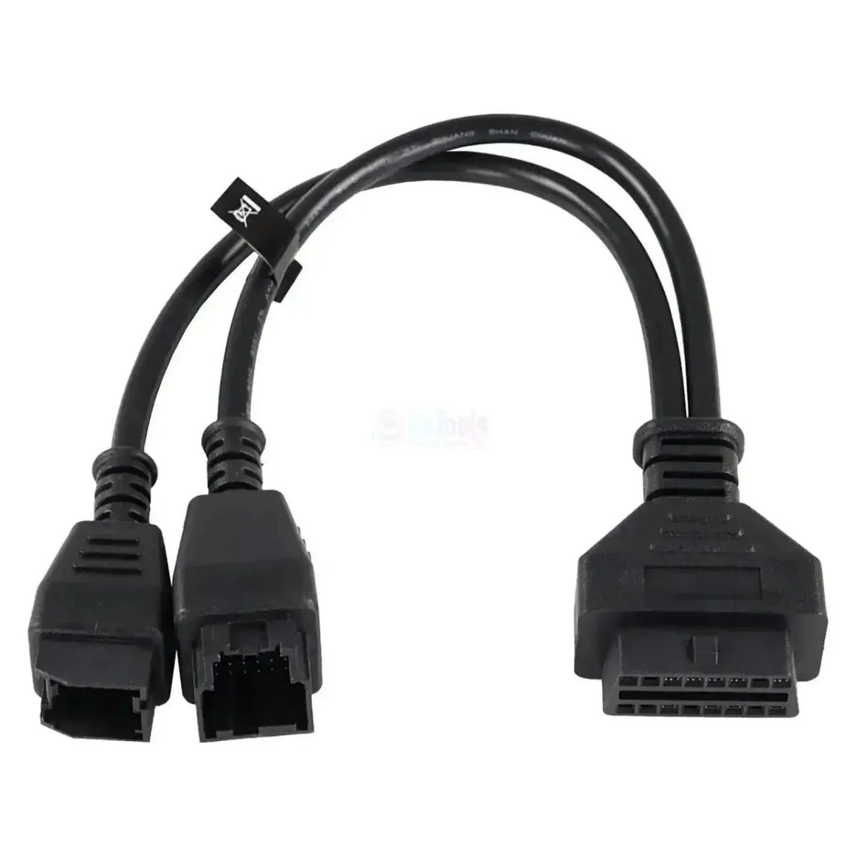 Jaltest (JDC406A) | FCA (SGW) 12+8-pins OBD - 16-pins OBD2 Verloopkabel | Auto