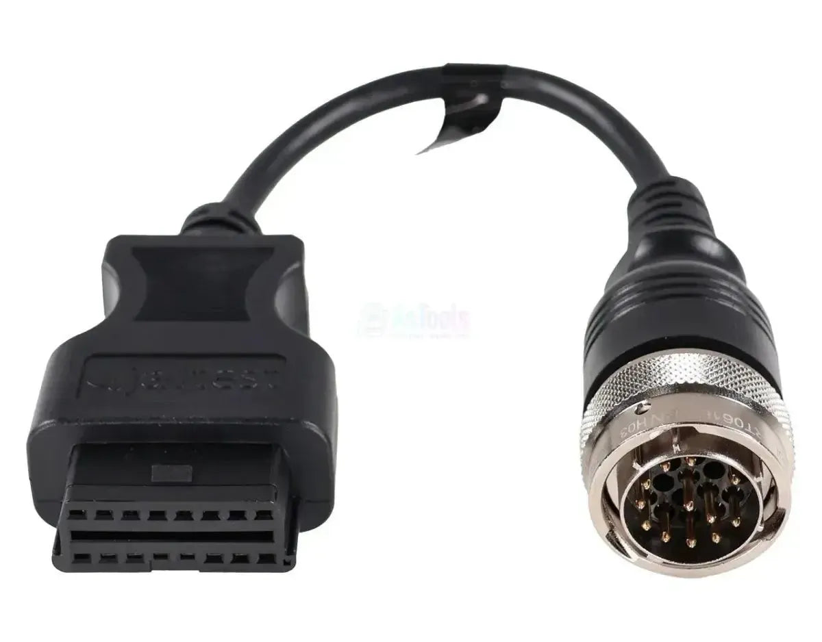 Jaltest (JDC526A) | FPT/Deutz 19-pins OBD - 16-pins OBD2 Verloopkabel | Verbrandingsmotor