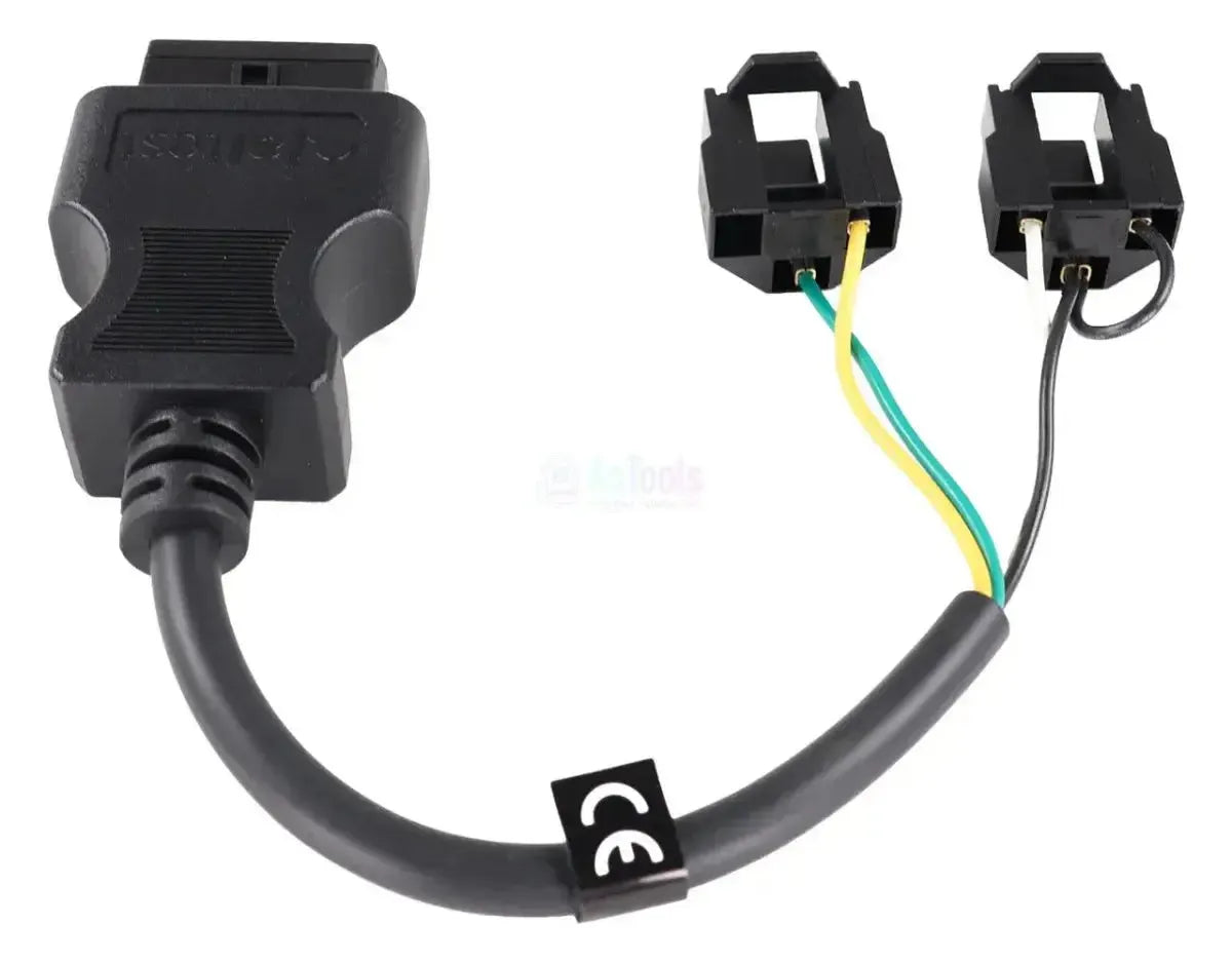 Jaltest (JDC101A) | Haldex Modal (ABS) 3+3-pins OBD – 16-pins OBD2 Verloopkabel | Trailer