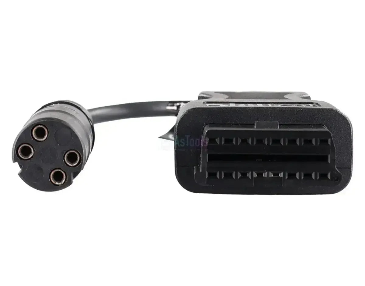 Jaltest (JDC108A) | Haldex (EB+/TRS, TPMS) 4-pins OBD - 16-pins OBD2 Verloopkabel | Trailer