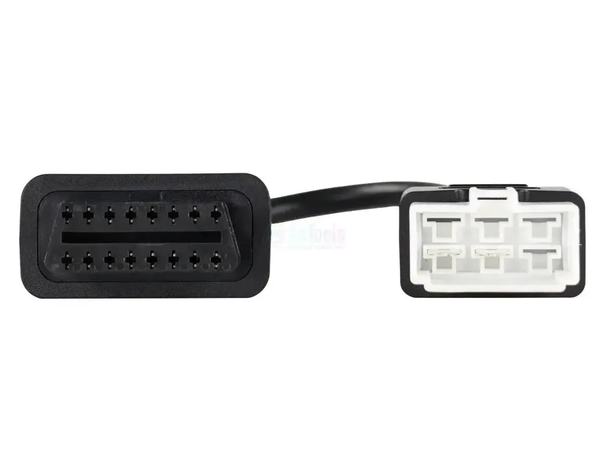 Jaltest (JDC535A) | Hitachi 6-pins OBD – 16-pins OBD2 Verloopkabel | Terrein- en Bouwmachine