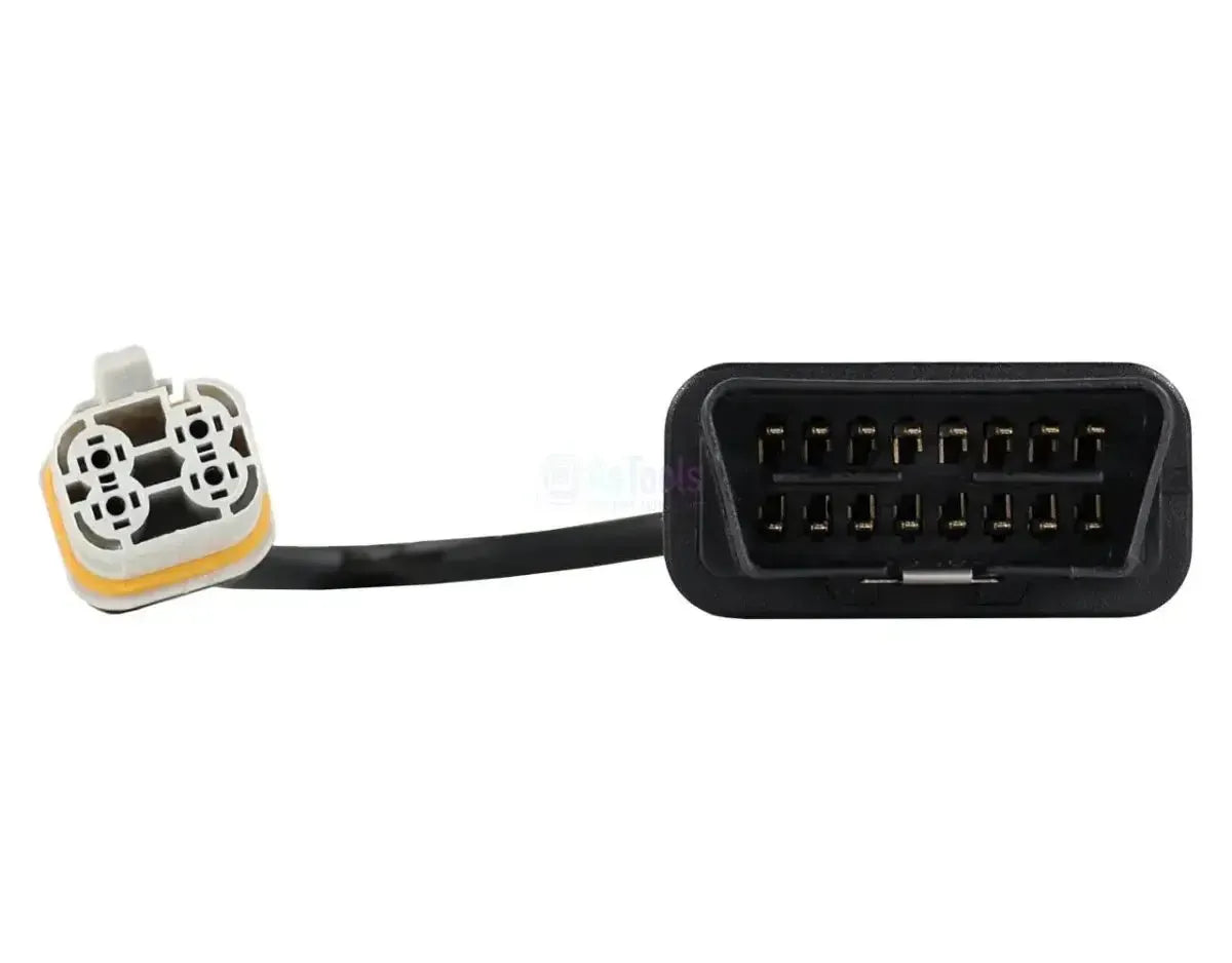 Jaltest (MDC03) | Knorr-Bremse 4-pins EBS - 16-pins OBD2 Verloopkabel | Bedrijfsvoertuig