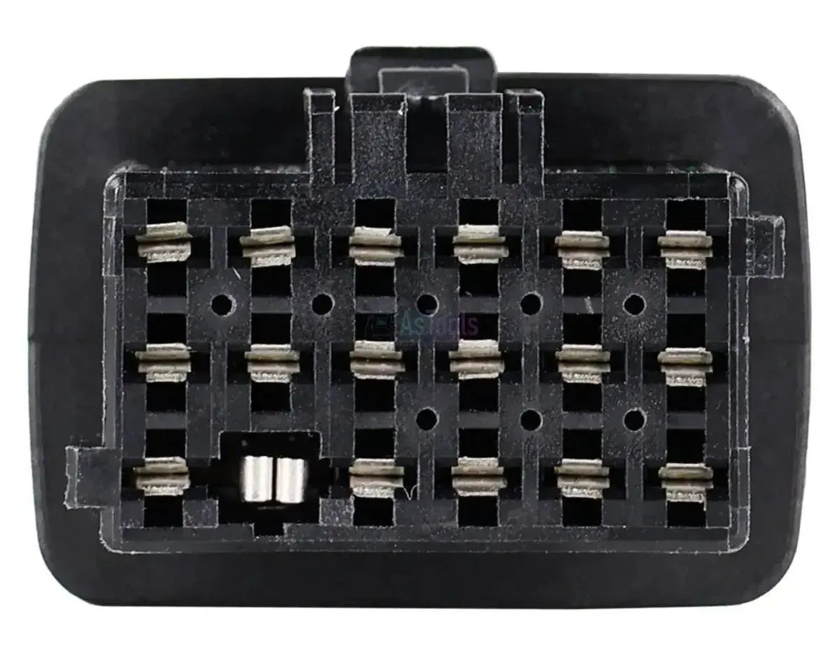 Jaltest (JDC305A) | Knorr-Bremse (ABS) 18+18-pins OBD - 16-pins OBD2 Verloopkabel | Bedrijfsvoertuig