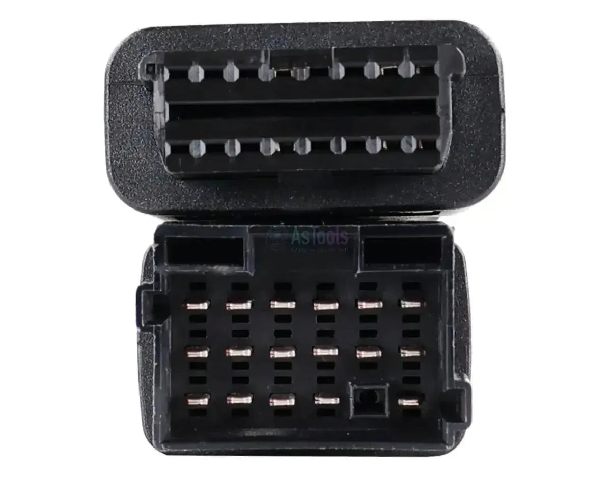 Jaltest (JDC305A) | Knorr-Bremse (ABS) 18+18-pins OBD - 16-pins OBD2 Verloopkabel | Bedrijfsvoertuig