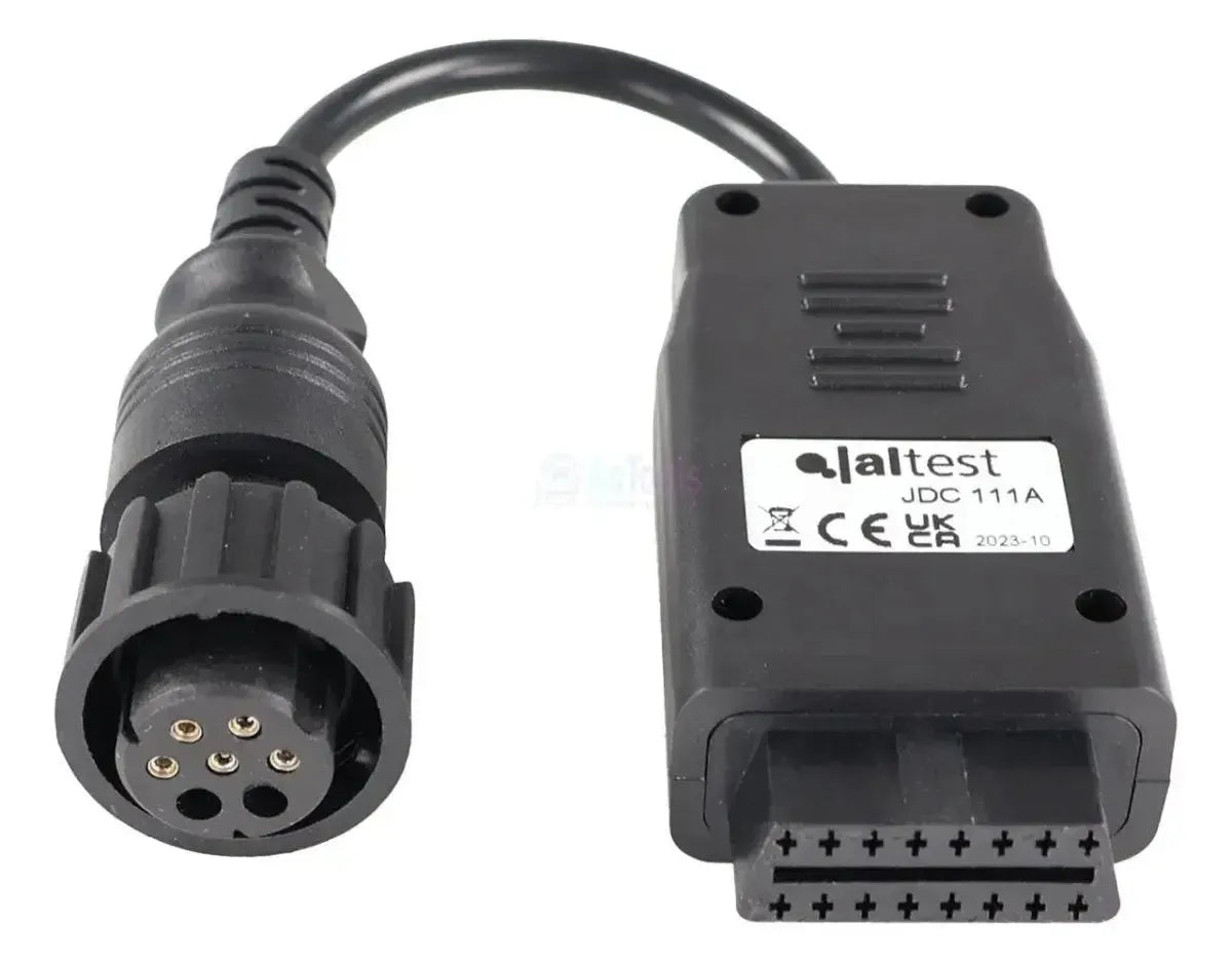 Jaltest (JDC111A) | Knorr-Bremse (KB4-TA ABS) 7-pins OBD - 16-pins OBD2 Verloopkabel | Trailer