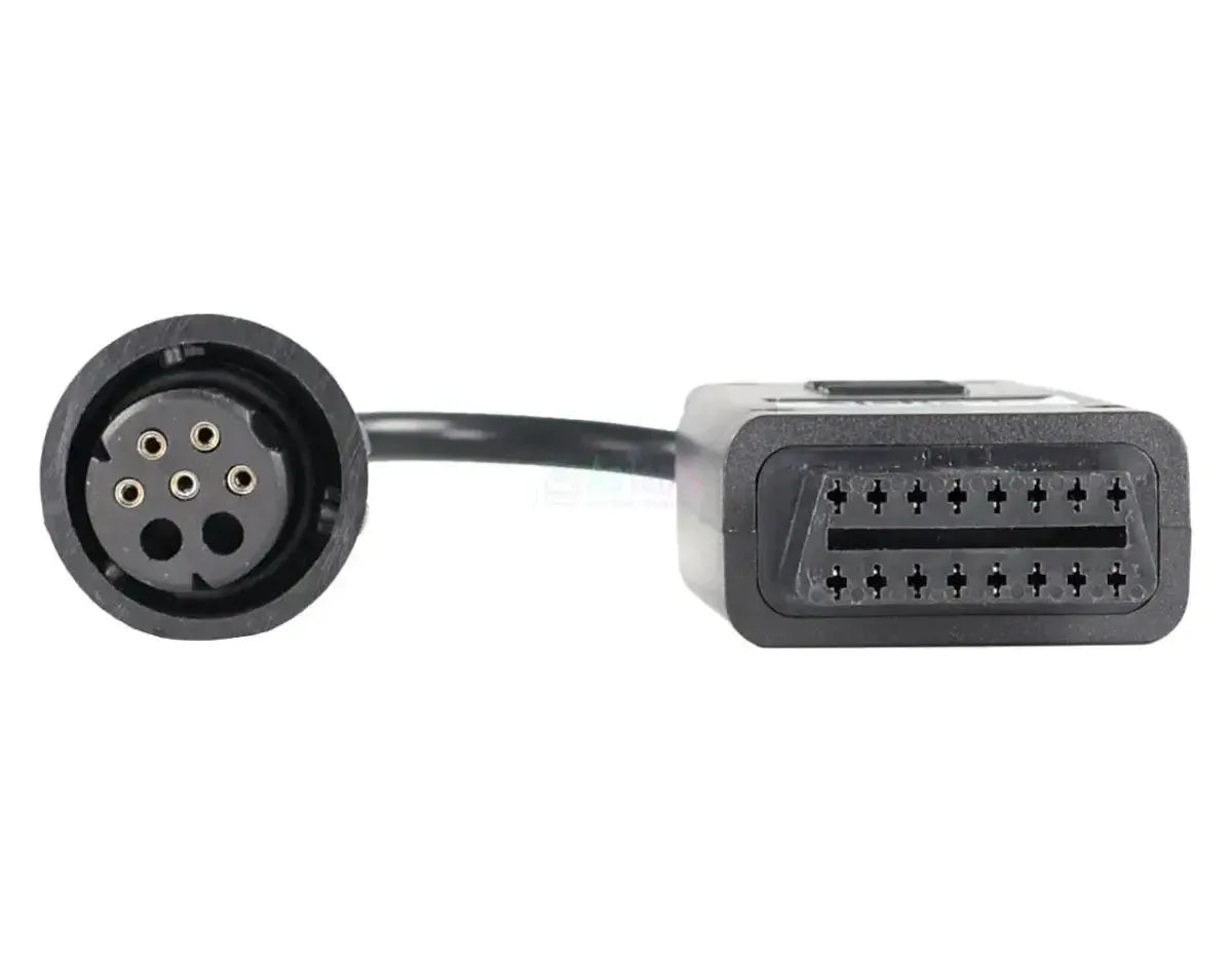 Jaltest (JDC111A) | Knorr-Bremse (KB4-TA ABS) 7-pins OBD - 16-pins OBD2 Verloopkabel | Trailer