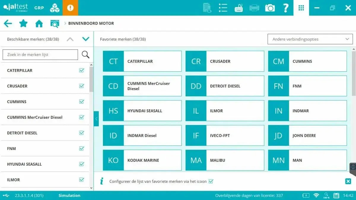 Jaltest Marine (Full) Uitleesapparaat