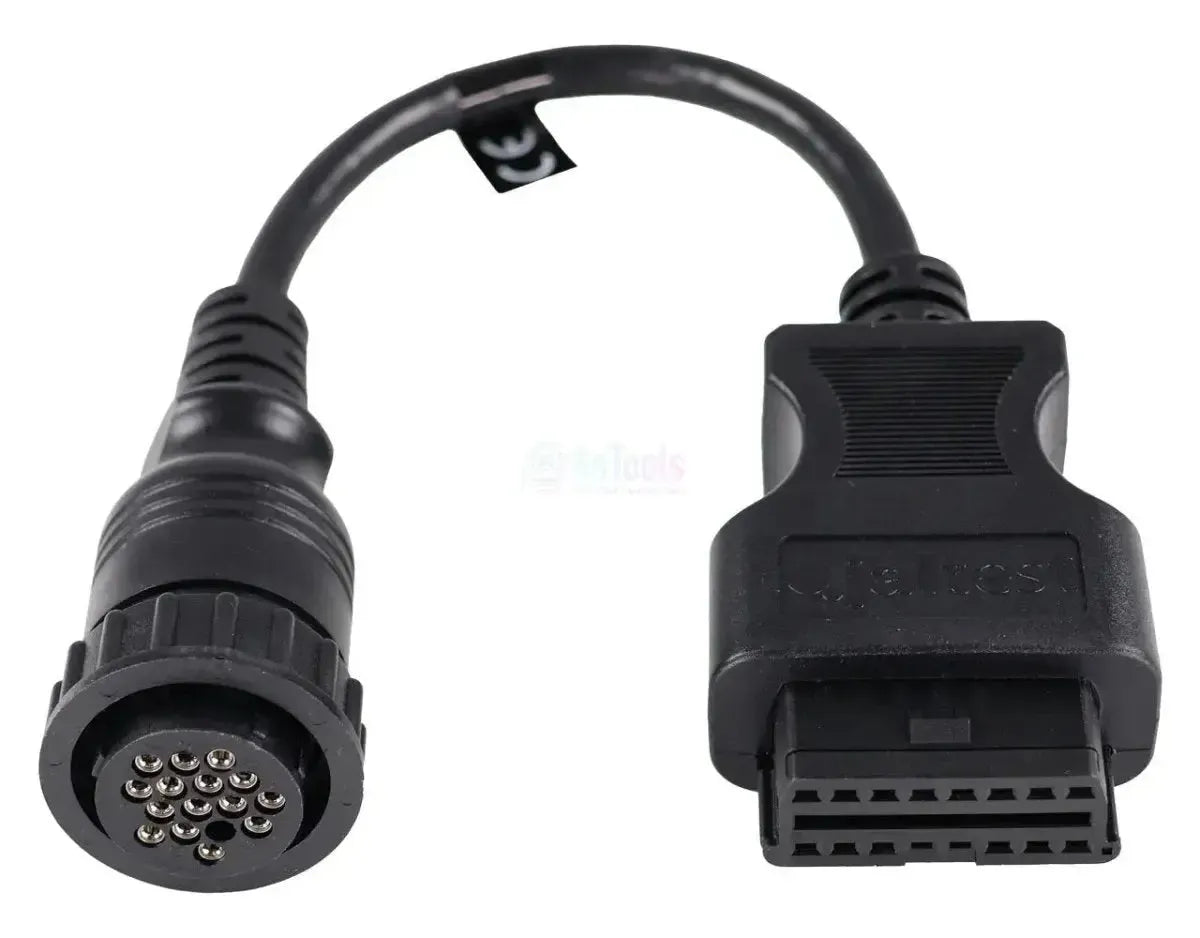 Jaltest (JDC513A) | Massey Ferguson 16-pins OBD – 16-pins OBD2 Verloopkabel | Landbouwvoertuig