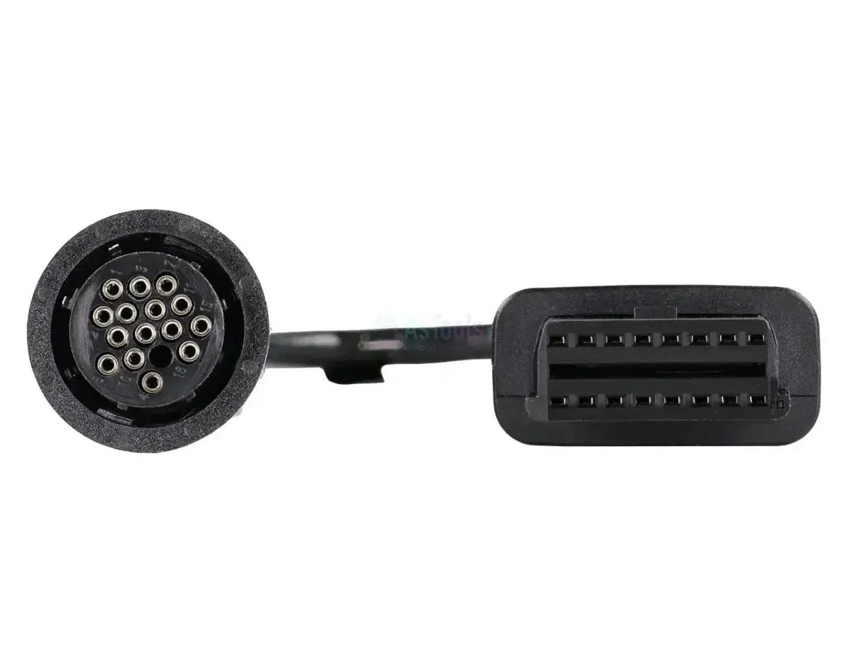 Jaltest (JDC513A) | Massey Ferguson 16-pins OBD – 16-pins OBD2 Verloopkabel | Landbouwvoertuig