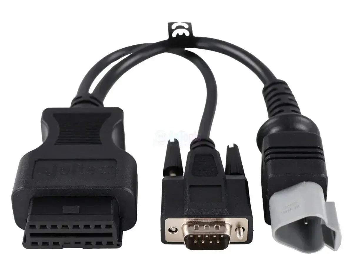 Jaltest (JDC518A) | SISU 3+9-pins OBD - 16-pins OBD2 Verloopkabel | Verbrandingsmotor