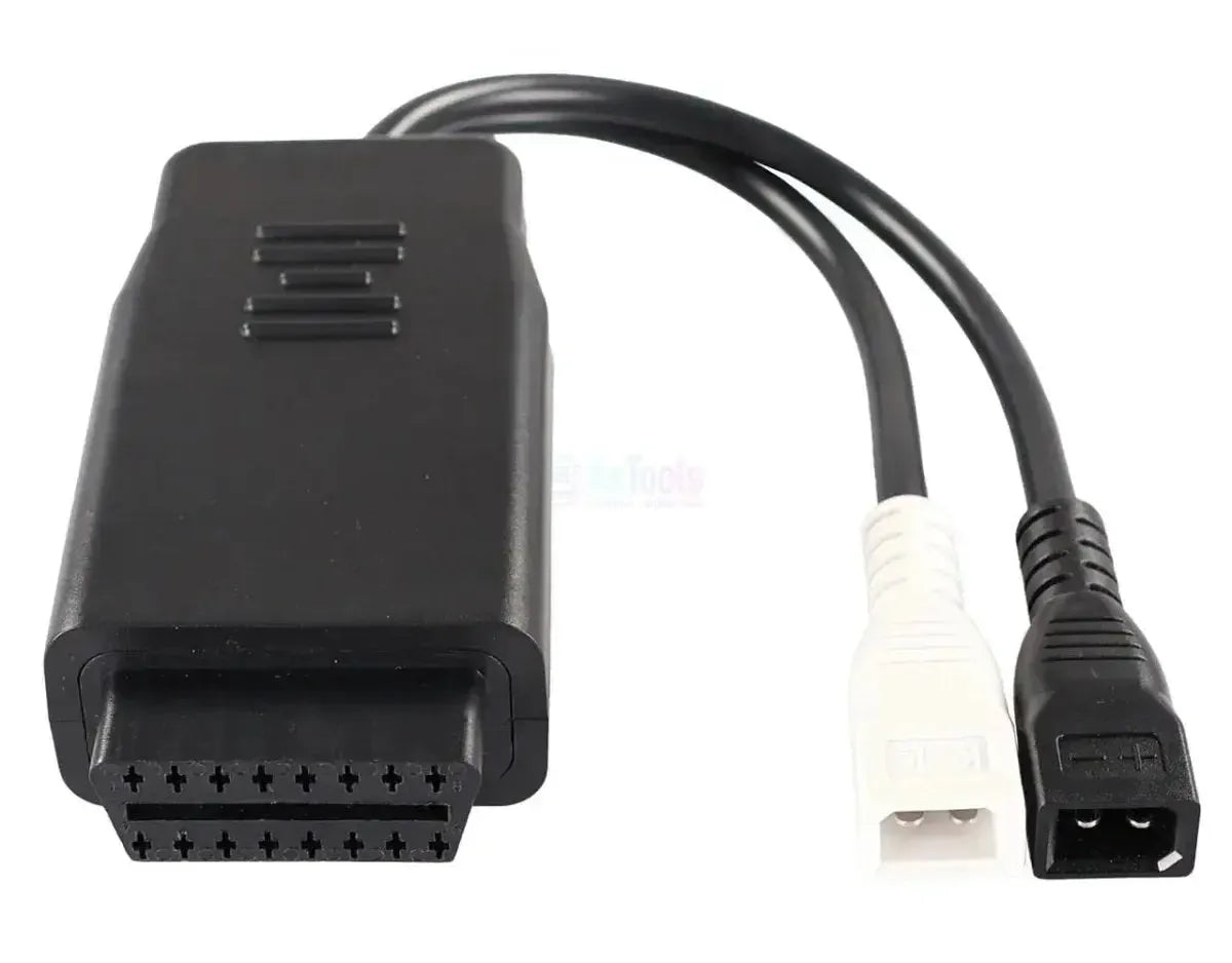 Jaltest (JDC402A) | Volkswagen 2+2-pins OBD1 - 16-pins OBD2 Verloopkabel | Bestelauto