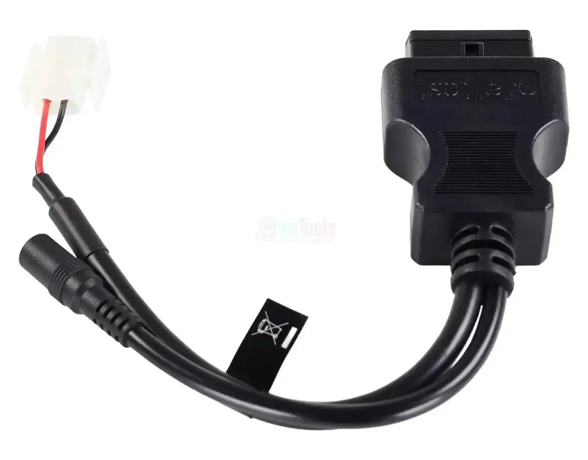 Jaltest (JDC618A9) | Volvo Penta 2-pins OBD - 16-pins OBD2 Verloopkabel | Verbrandingsmotor