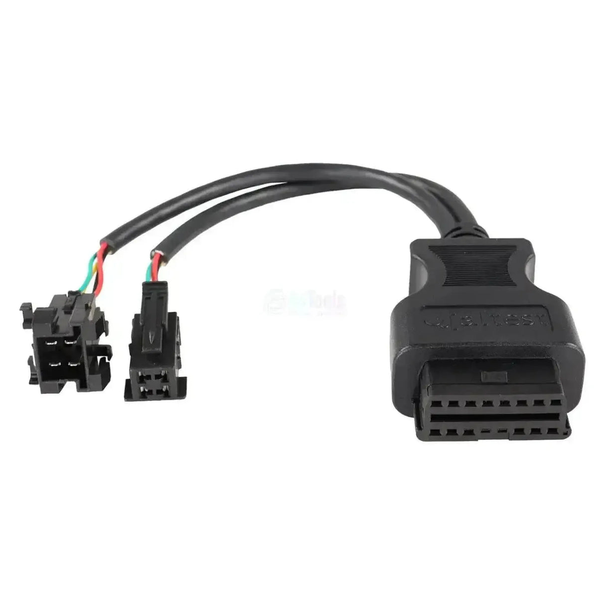 Jaltest (JDC304A) | Wabco (ATC/MTS) 4+4-pins OBD - 16-pins OBD2 Verloopkabel | Autobus