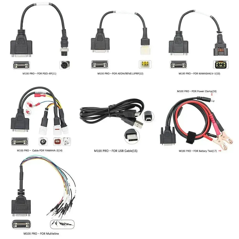 JDiag M100 Pro Full Motorfiets Uitleesapparaat