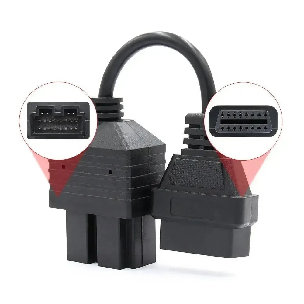 Kia 20-pins OBD1 – 16-pins OBD2 Verloopkabel | Personenauto