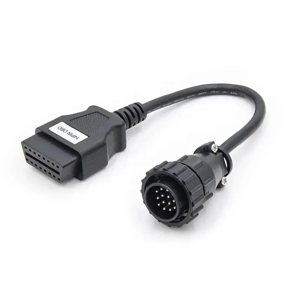Mercedes (Sprinter) 14-pins OBD1 – 16-pins OBD2 Verloopkabel | Bestelauto
