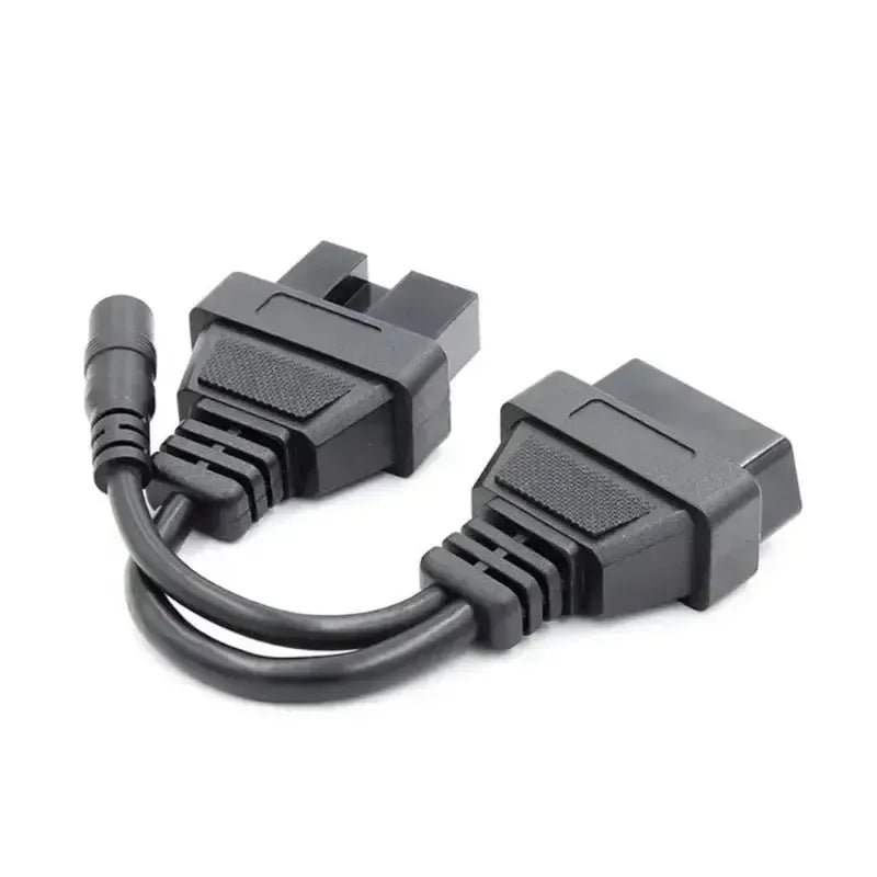 Mitsubishi/Hyundai 12-pins OBD1 – 16-pins OBD2 Verloopkabel | Personenauto
