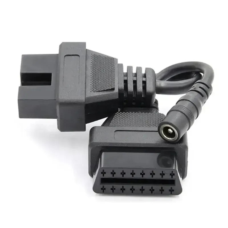 Mitsubishi/Hyundai 12-pins OBD1 – 16-pins OBD2 Verloopkabel | Personenauto