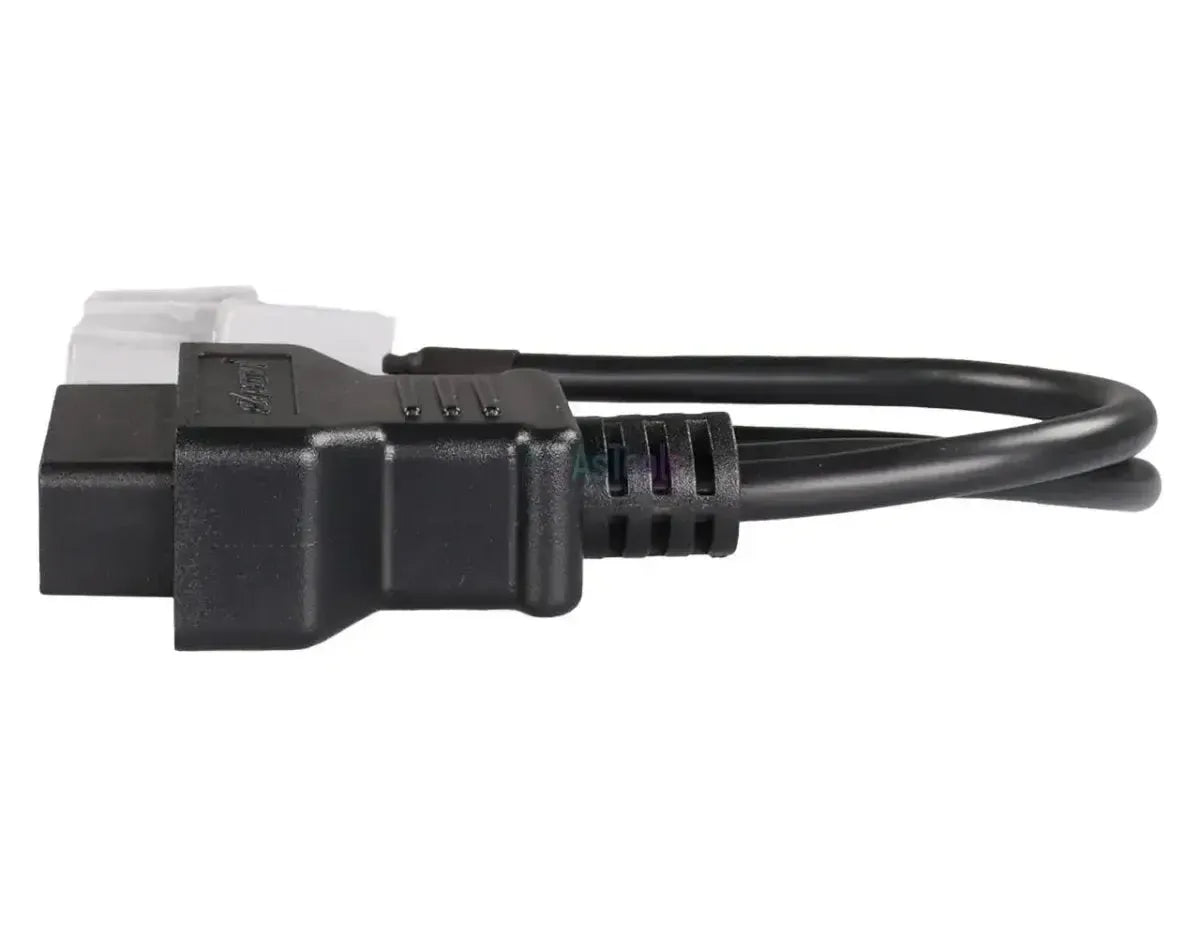 OBDSTAR (M048) | Aprilia 8+8-pins OBD – 16-pins OBD2 Verloopkabel | Motorfiets