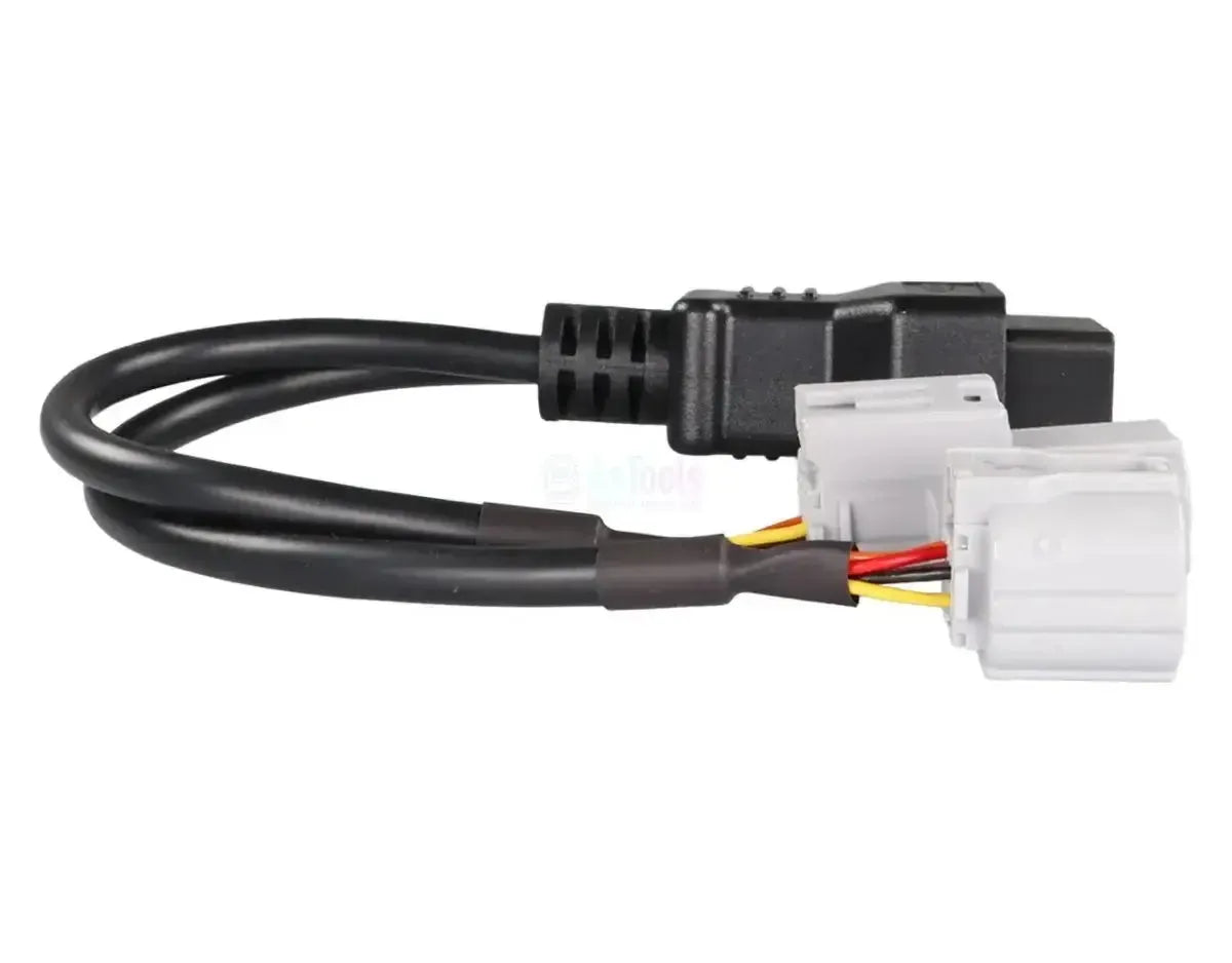 OBDSTAR (M048) | Aprilia 8+8-pins OBD – 16-pins OBD2 Verloopkabel | Motorfiets