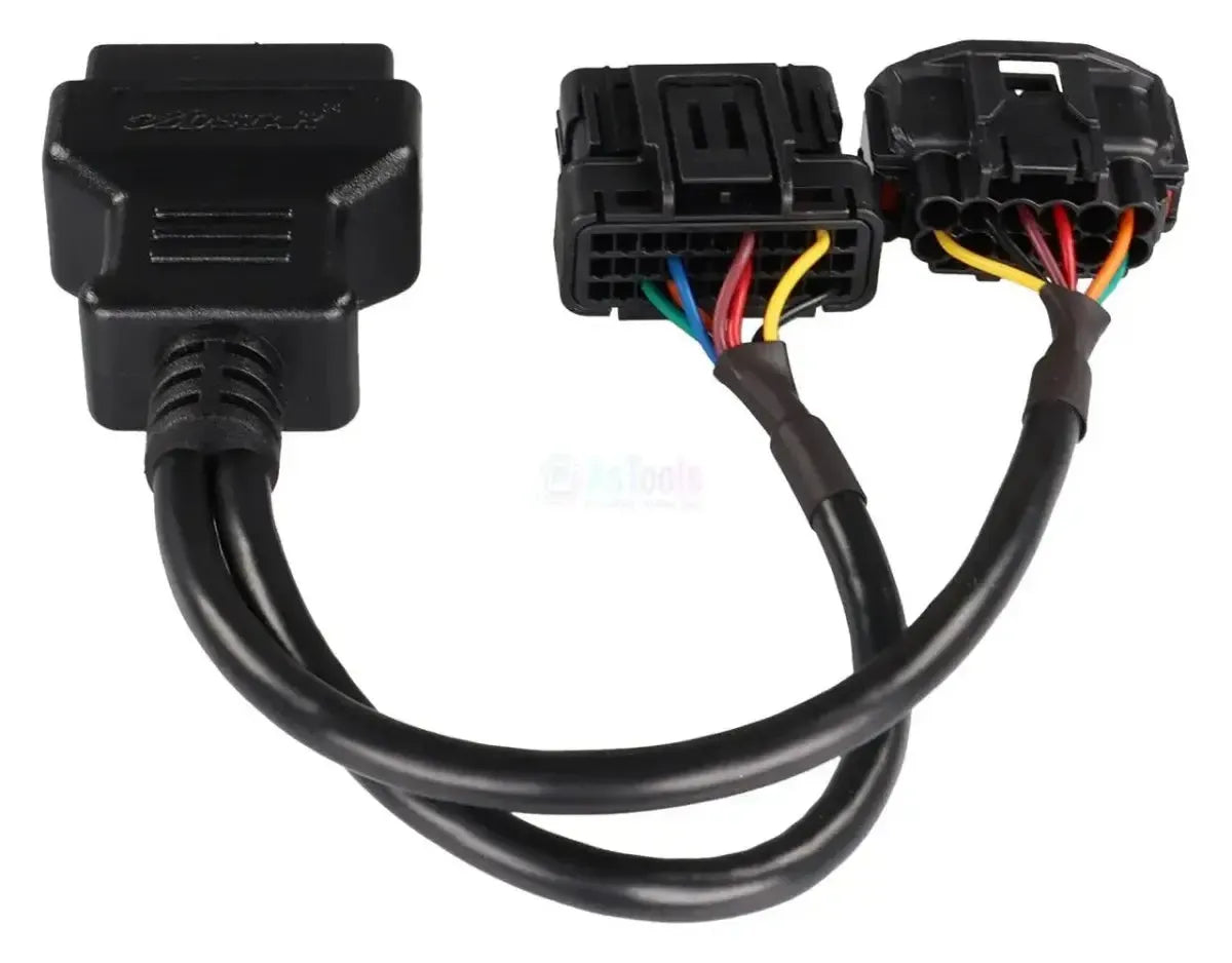 OBDSTAR (M053) | Honda 12+33-pins IMMO – 16-pins OBD2 Verloopkabel | Motorfiets