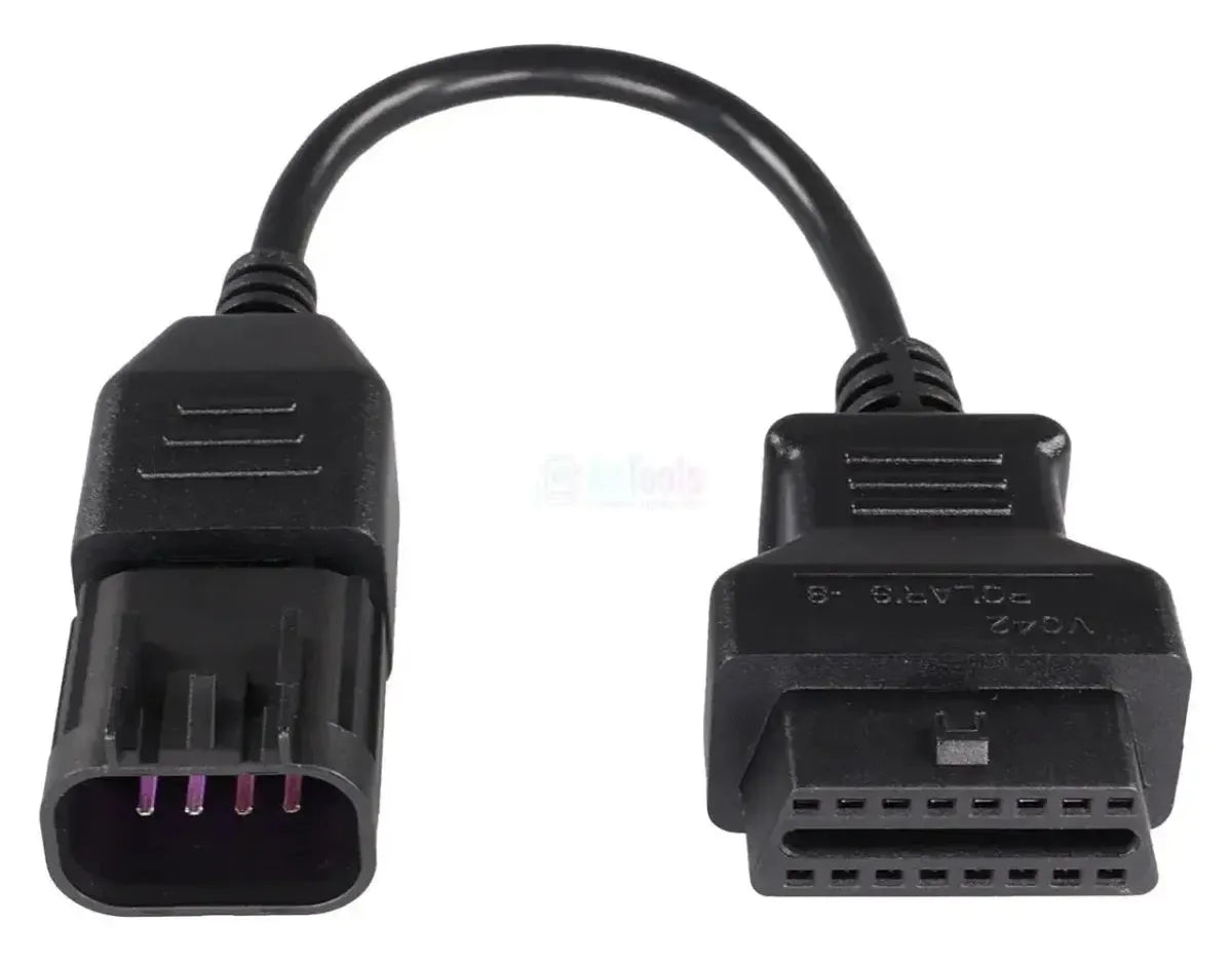OBDSTAR (M042) | Indian/Victory/Polaris 8-pins OBD – 16-pins OBD2 Verloopkabel | Motorfiets
