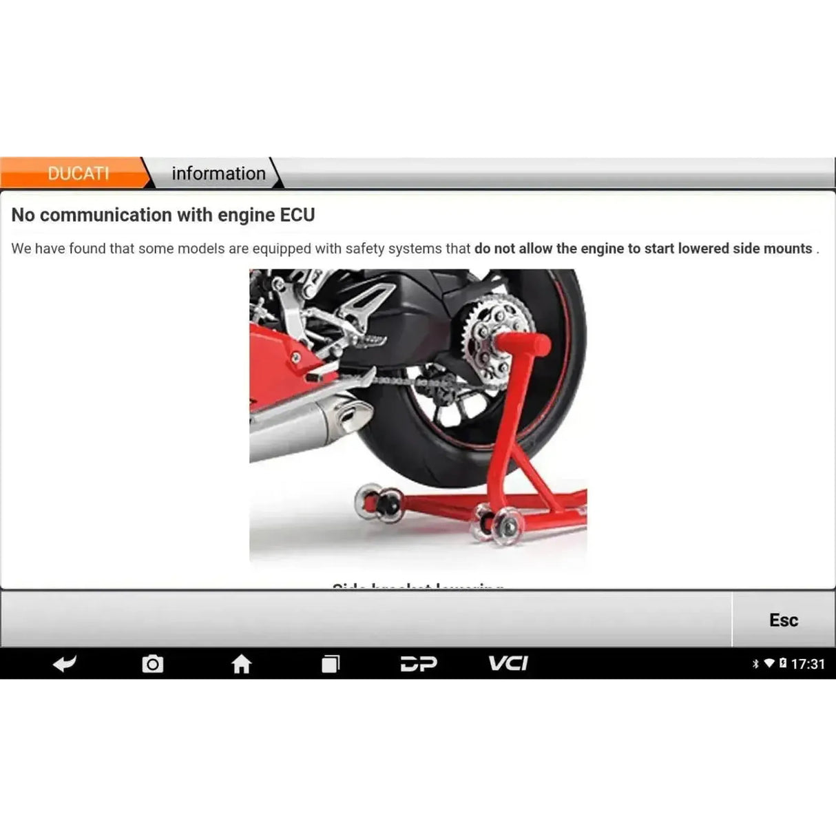 OBDSTAR IScan Ducati | Uitleesapparaat | Motorfiets