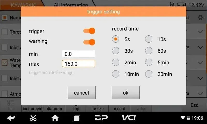 OBDSTAR IScan Kawasaki (Marine) | Uitleesapparaat | Motorboot