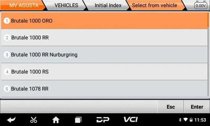 OBDSTAR IScan MV Agusta | Uitleesapparaat | Motorfiets