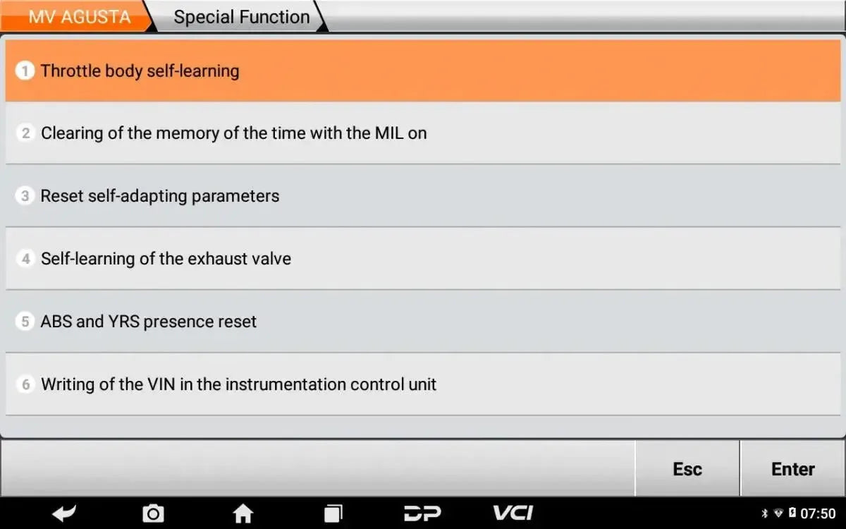 OBDSTAR IScan MV Agusta | Uitleesapparaat | Motorfiets