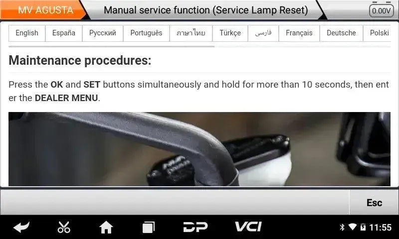 OBDSTAR IScan MV Agusta | Uitleesapparaat | Motorfiets