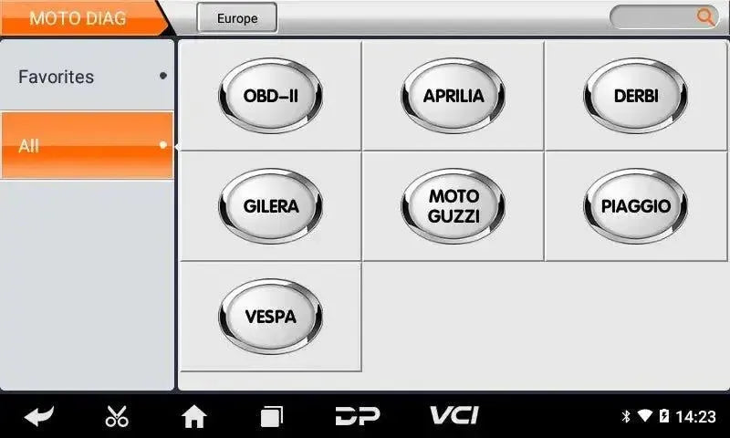 OBDSTAR IScan Piaggio Multi | Uitleesapparaat | Snorfiets/Motorfiets