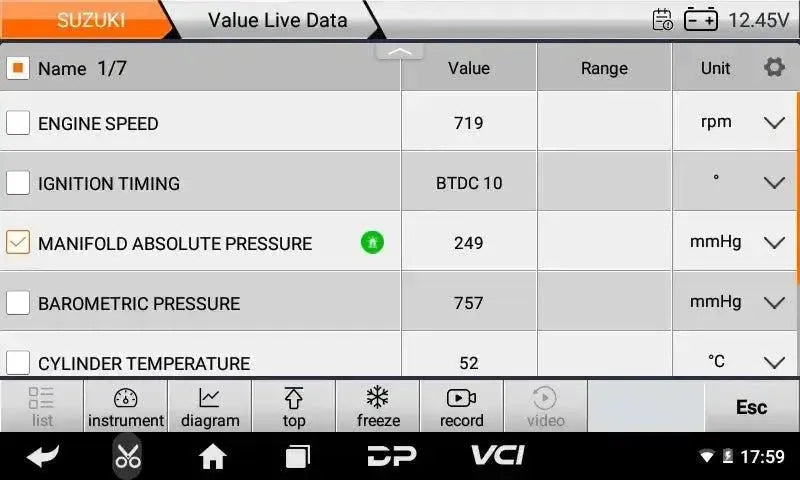 OBDSTAR IScan Suzuki (Marine) | Uitleesapparaat | Motorboot
