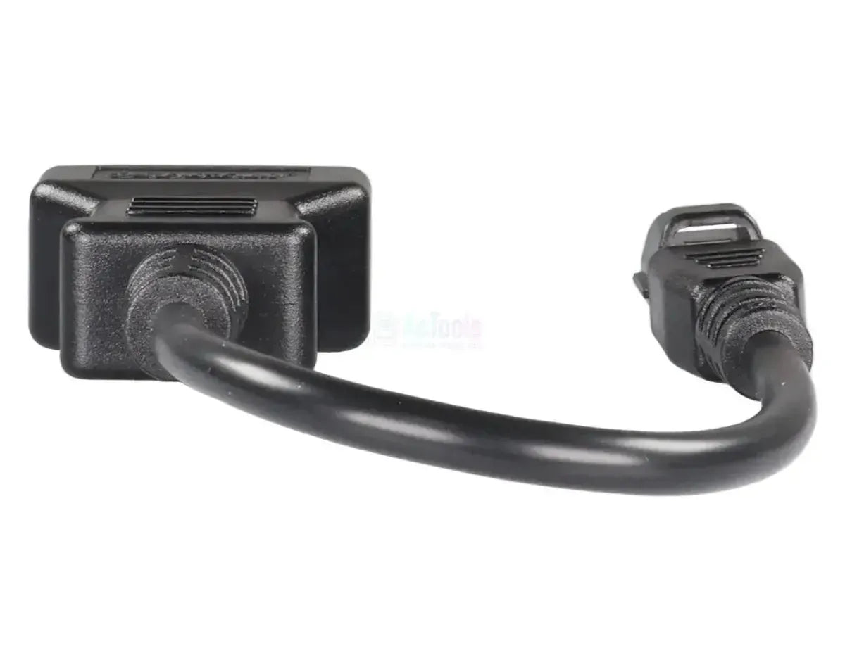 OBDSTAR (M027) | Kymco/Kawasaki 3-pins OBD – 16-pins OBD2 Verloopkabel | Motorfiets