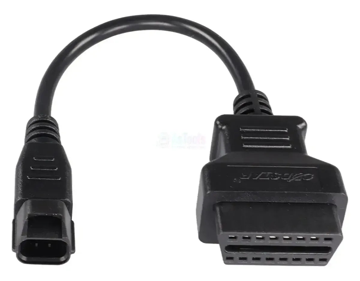 OBDSTAR (M027) | Kymco/Kawasaki 3-pins OBD – 16-pins OBD2 Verloopkabel | Motorfiets