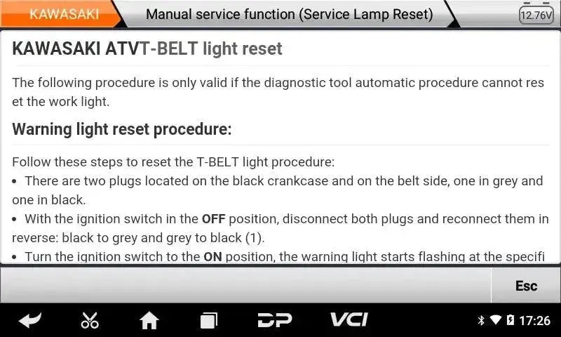 OBDSTAR MS50 Basic | Uitleesapparaat | Snorfiets/Motorfiets