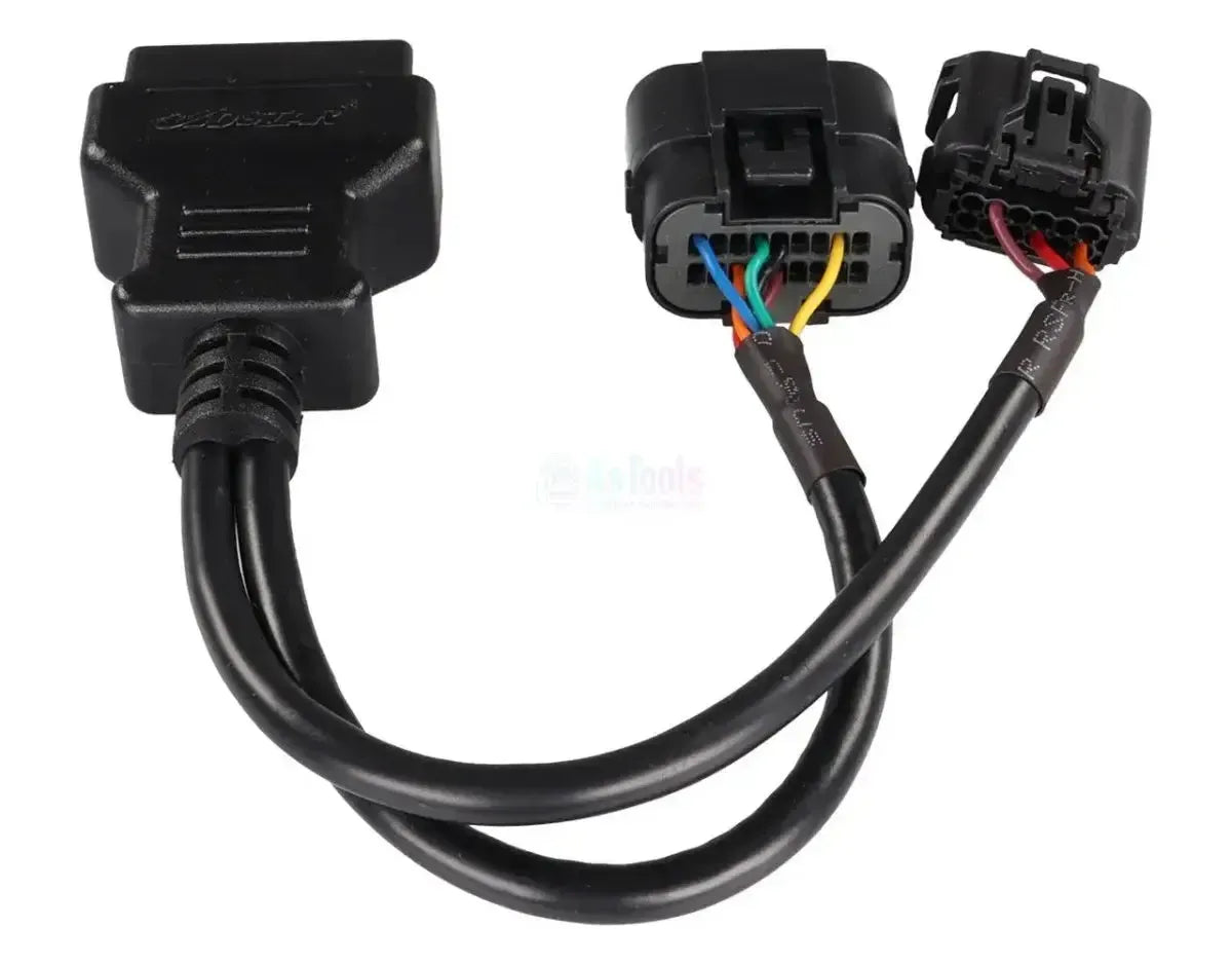 OBDSTAR (M054) | Suzuki/Yamaha 12+18-pins IMMO – 16-pins OBD2 Verloopkabel | Motorfiets