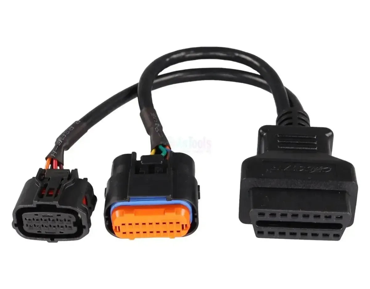 OBDSTAR (M054) | Suzuki/Yamaha 12+18-pins IMMO – 16-pins OBD2 Verloopkabel | Motorfiets