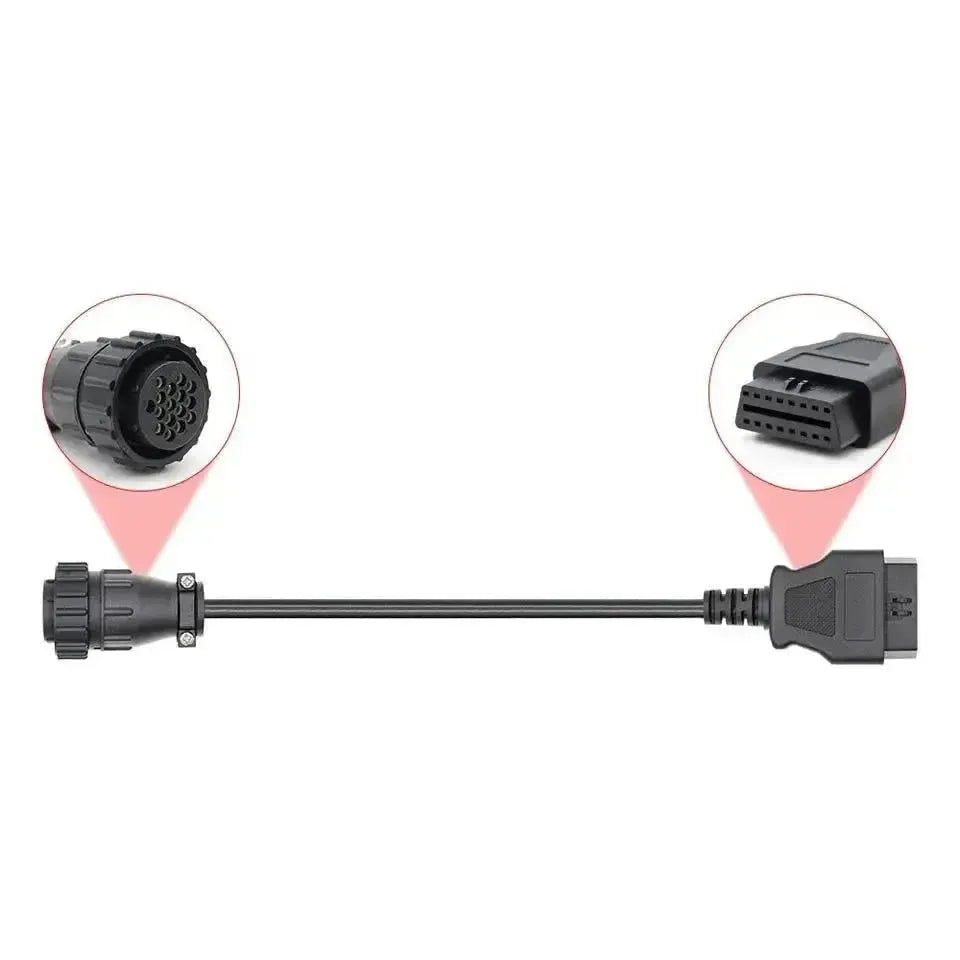 Scania 16-pins OBD1 – 16-pins OBD2 Verloopkabel | Vrachtwagen